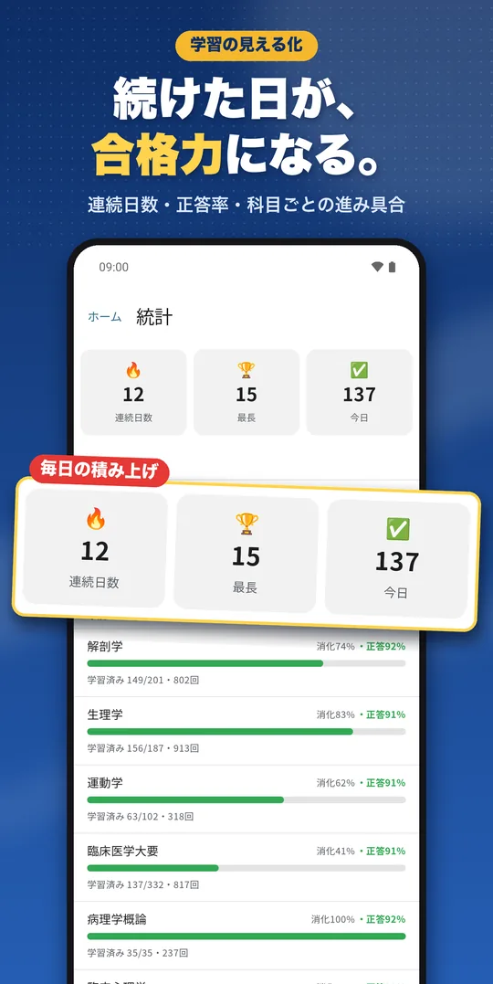 理由で解く 理学療法士国試 Android版の画面 8