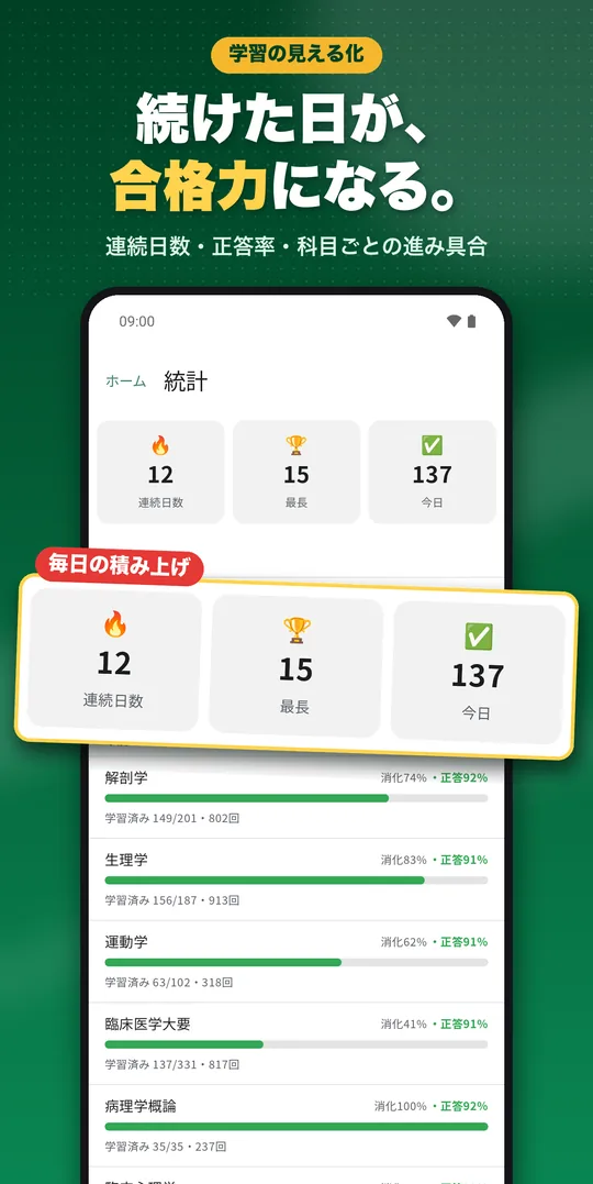 理由で解く 作業療法士国試 Android版の画面 8