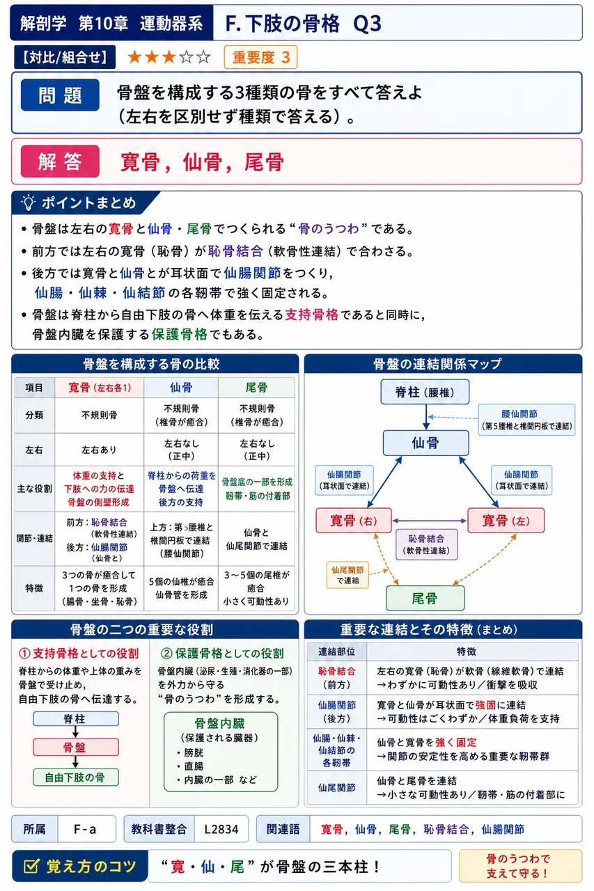 内側縦足弓の頂点付近を下から支え、伸展されてもバネのように戻る性質をもつ靱帯と、その靱帯が伸びたままで戻らなくなった結果生じる足の変形の組合せはどれか。 解説図